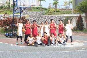 Siswa SMA Ar Rohmah Putra yang memiliki minat dan bakat di bidang ekstrakurikuler basket
