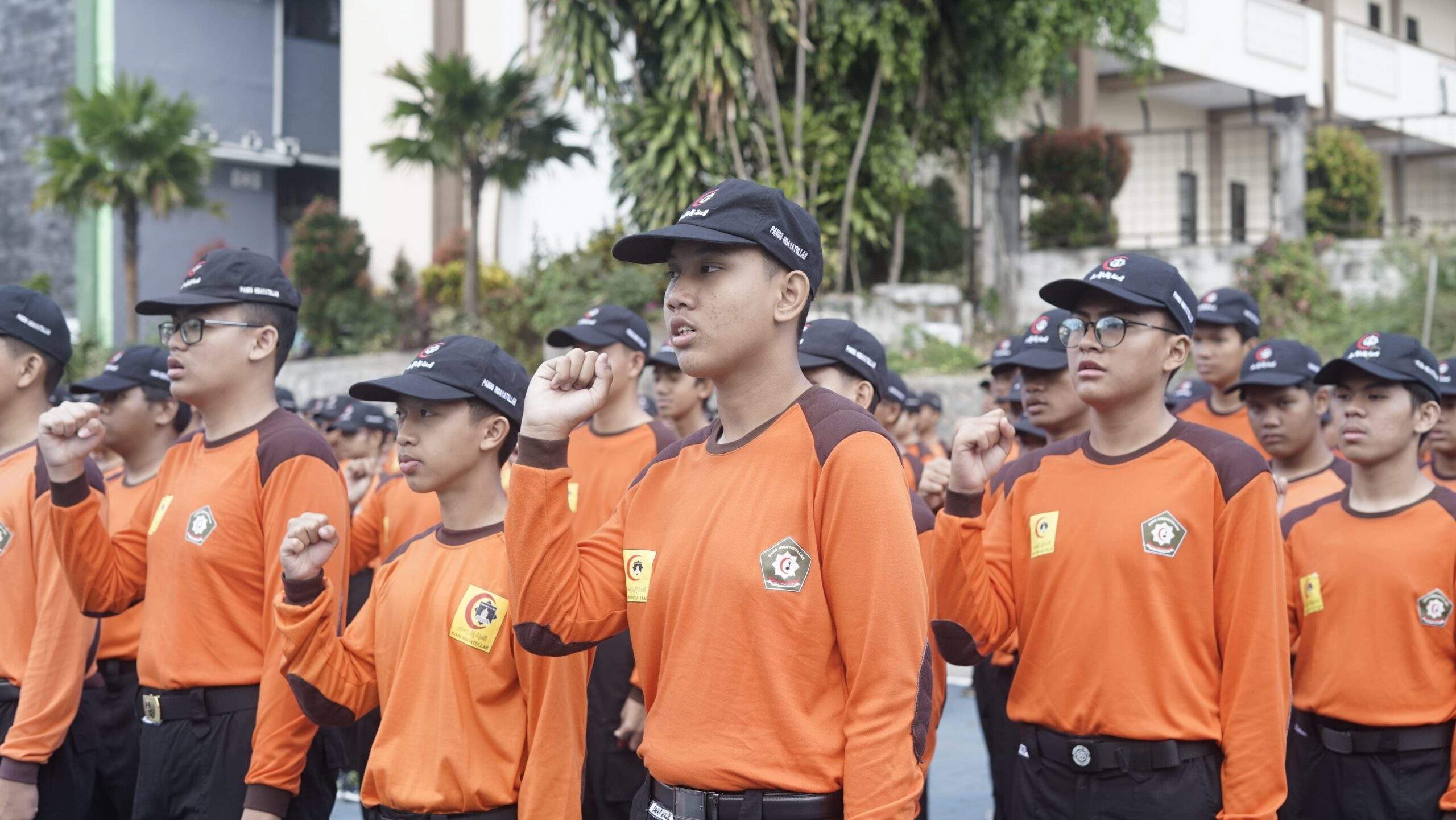 Apel Pembukaan Pandu Hidayatullah SMA Ar-Rohmah Putra Malang Tahun Ajaran 2024/2025