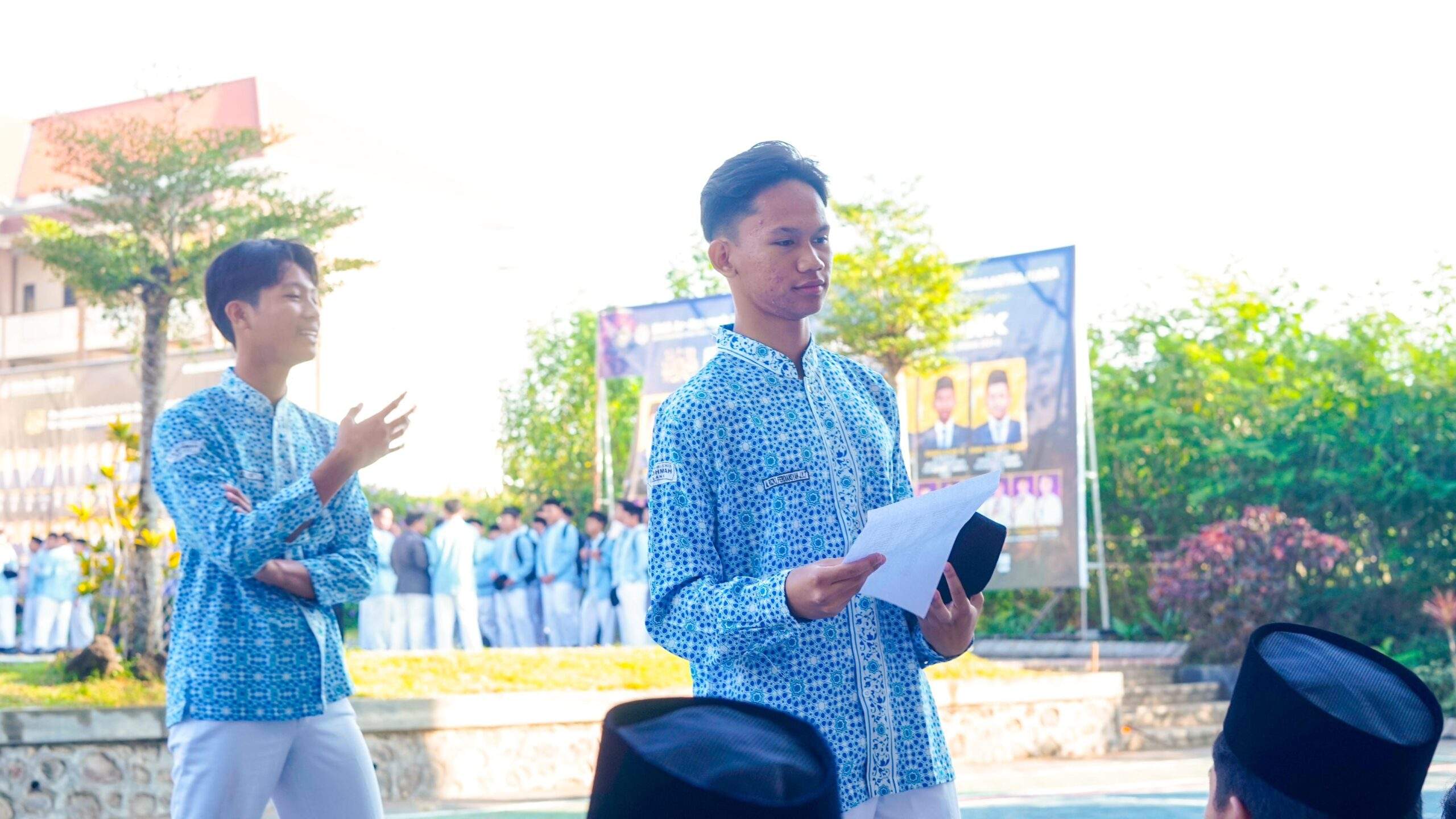 Pengembangan Bahasa Inggris "Morning Talk" di SMA Ar-Rohmah Putra Malang