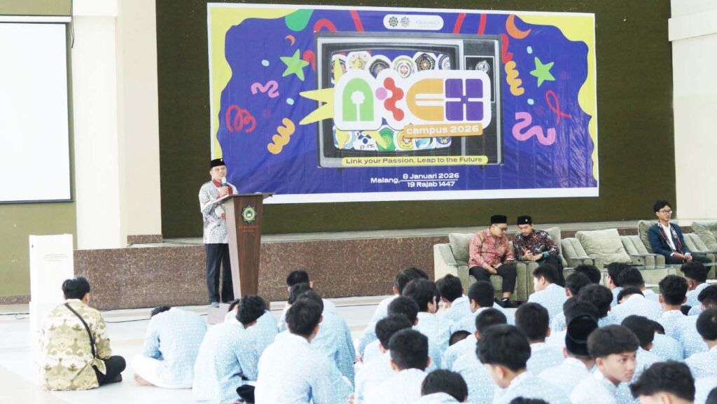 Sambutan kepala sekolah pada Event AREX 2026